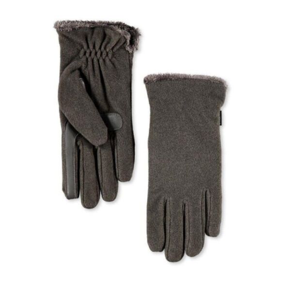 Isotoner Women's Stretch Fleece Gloves with Microluxe and Smart Touch Te… - Picture 3 of 13